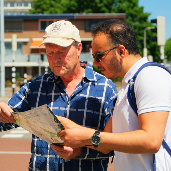 Taalwandeling in Utrecht, rondleiding voor anderstaligen